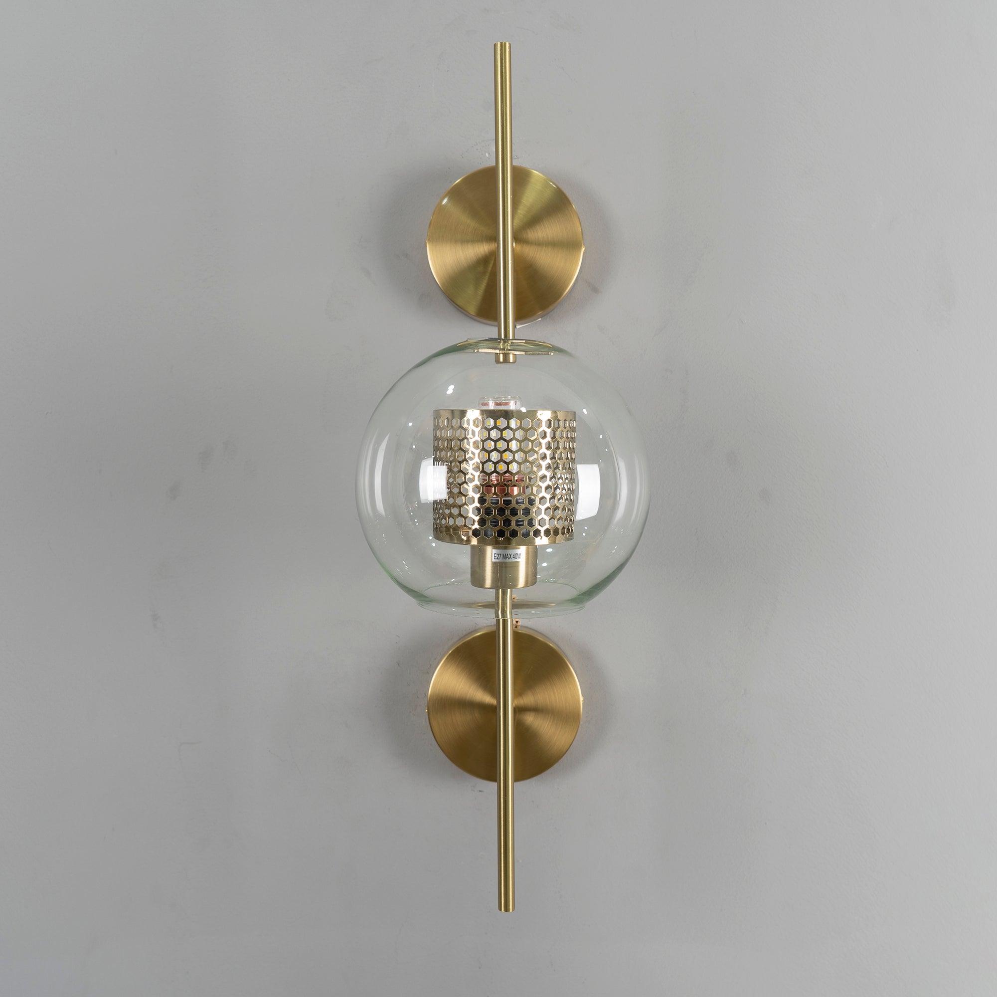 Luxe Glass Wall Light
