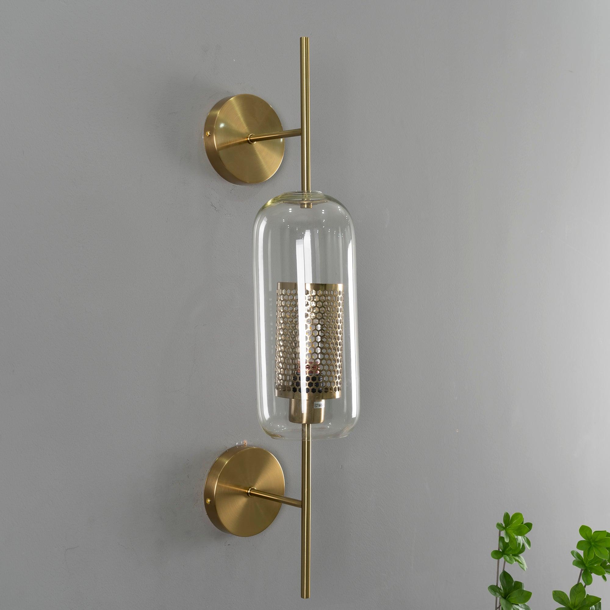 Luxe Glass Wall Light