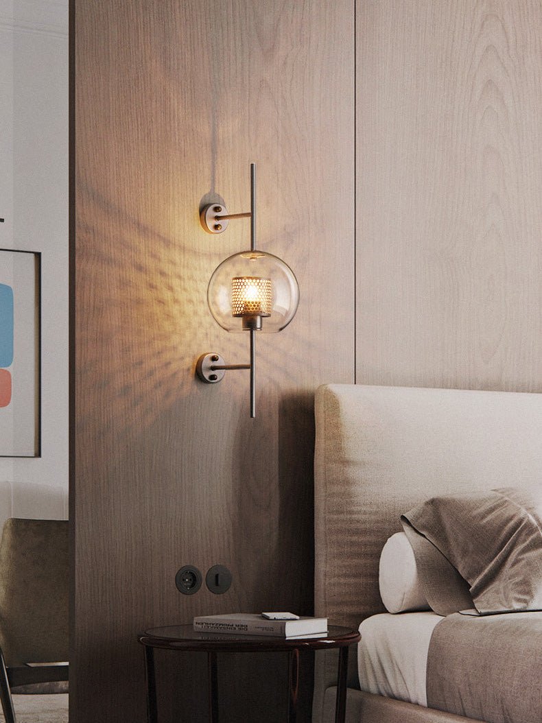 Luxe Glass Wall Light
