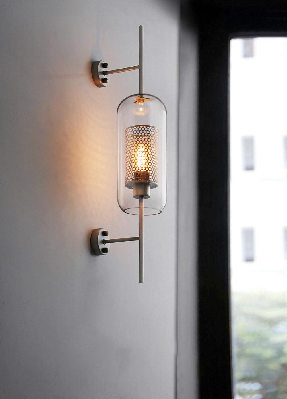 Luxe Glass Wall Light