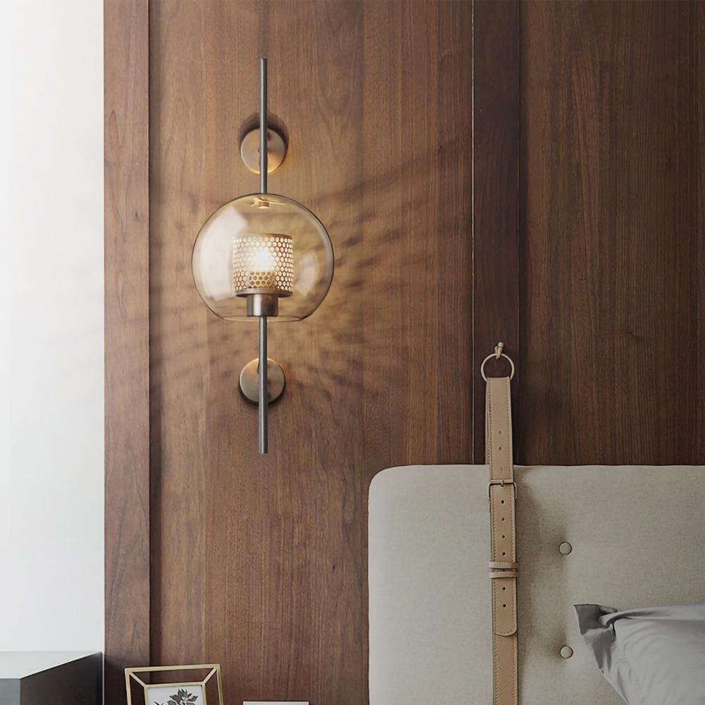 Luxe Glass Wall Light