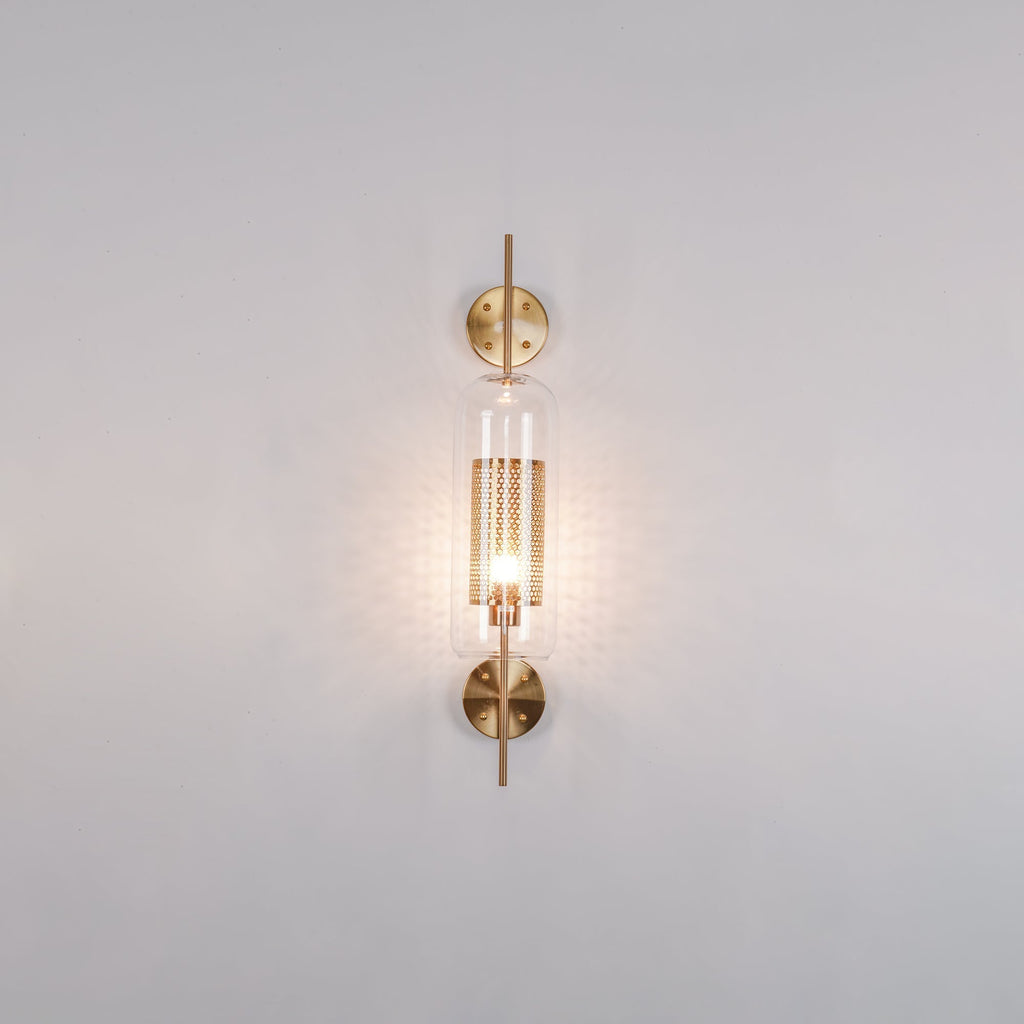 Luxe Glass Wall Light