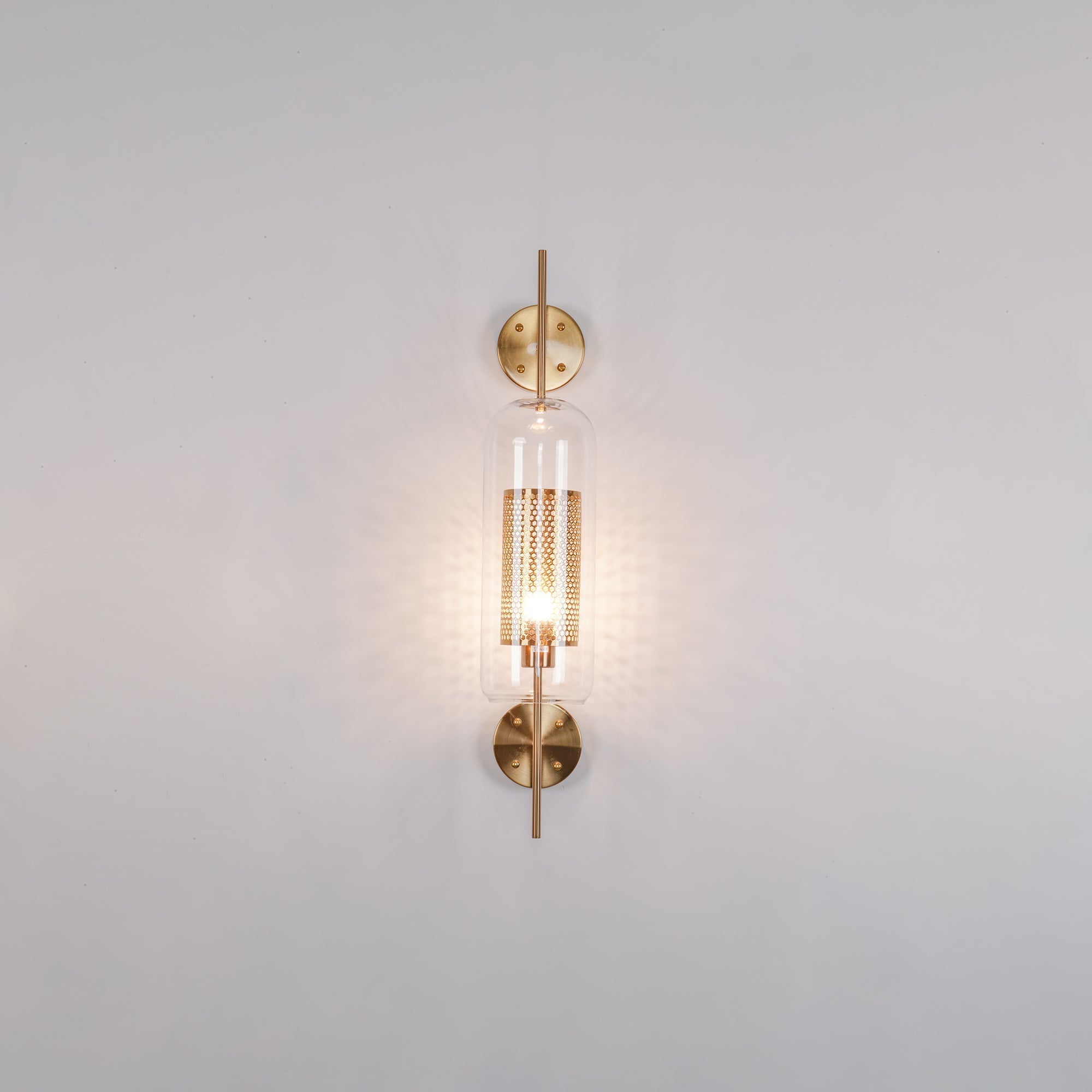 Luxe Glass Wall Light