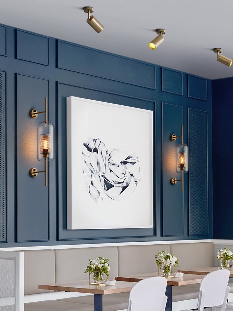 Luxe Glass Wall Light