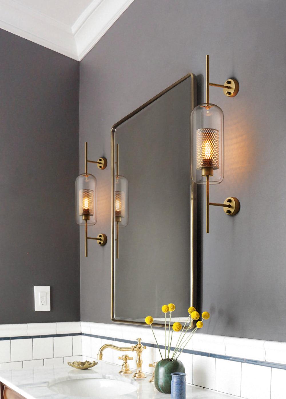 Luxe Glass Wall Light