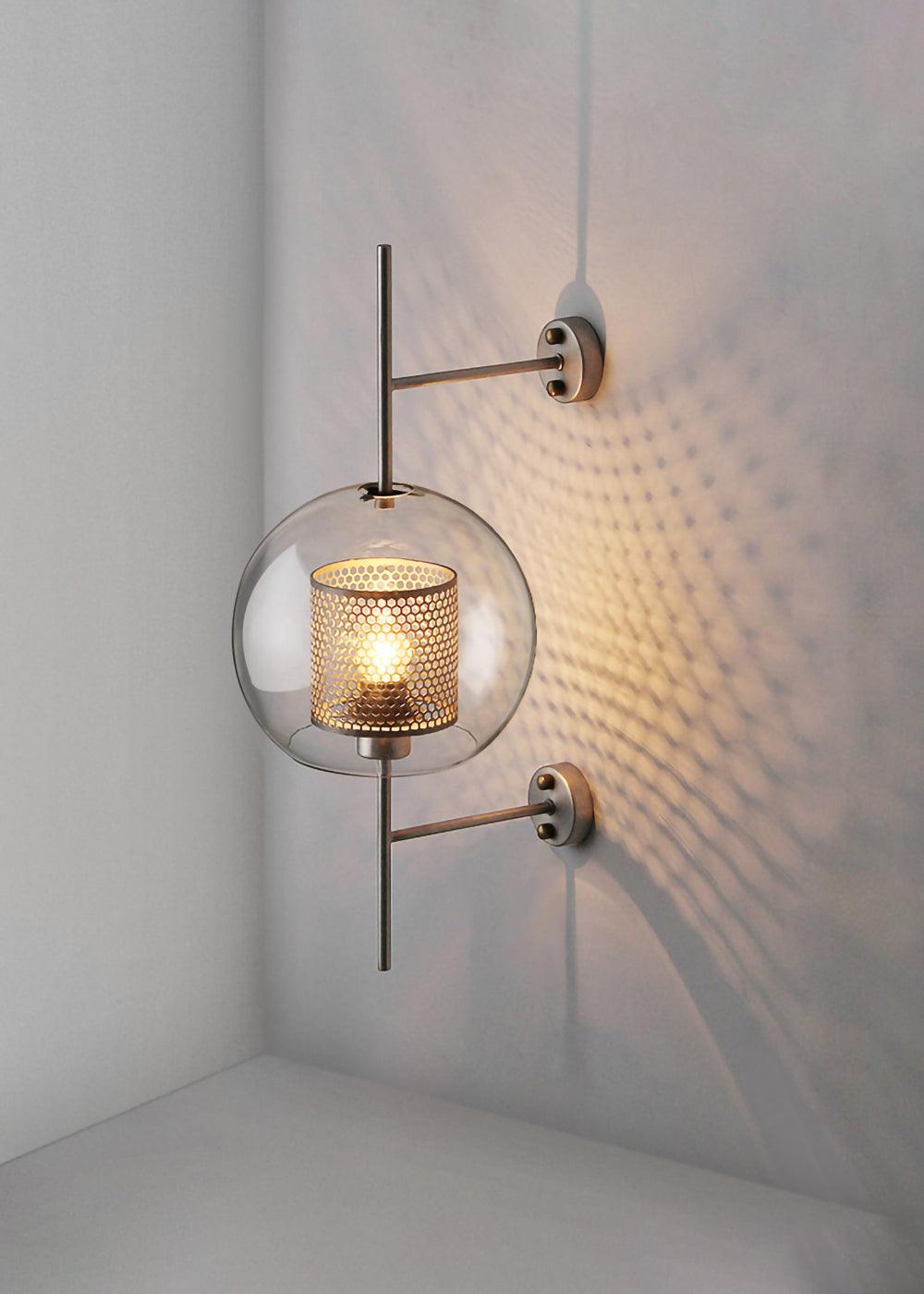 Luxe Glass Wall Light