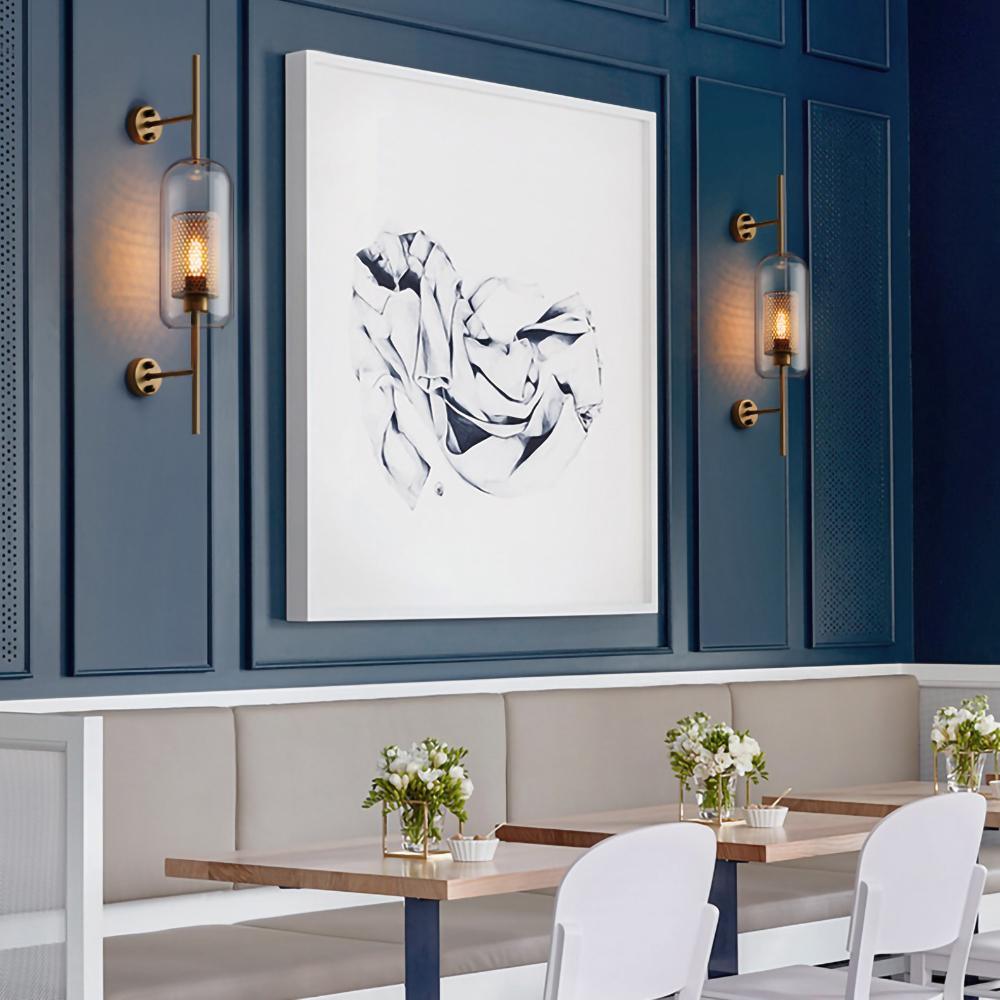 Luxe Glass Wall Light