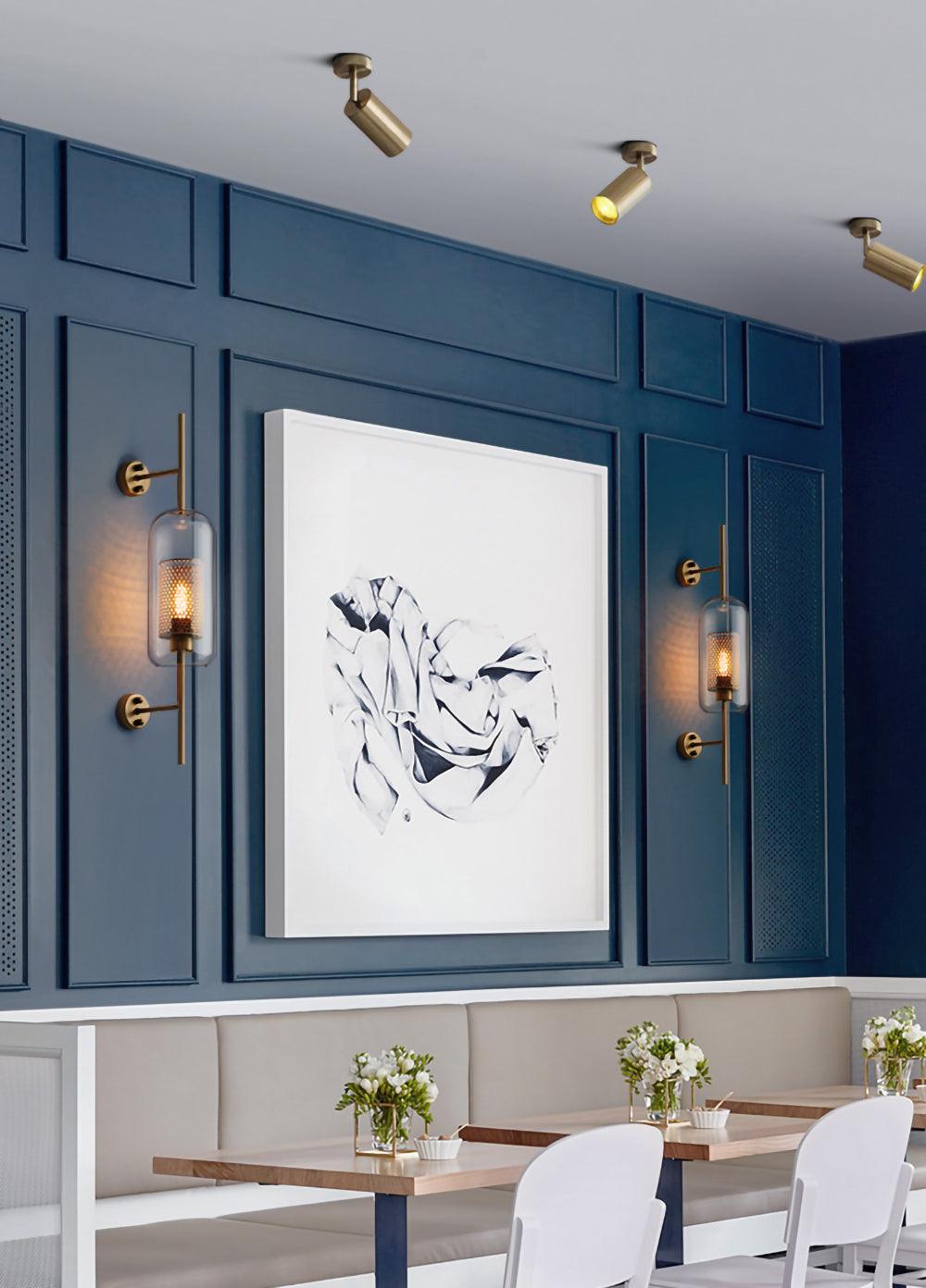 Luxe Glass Wall Light