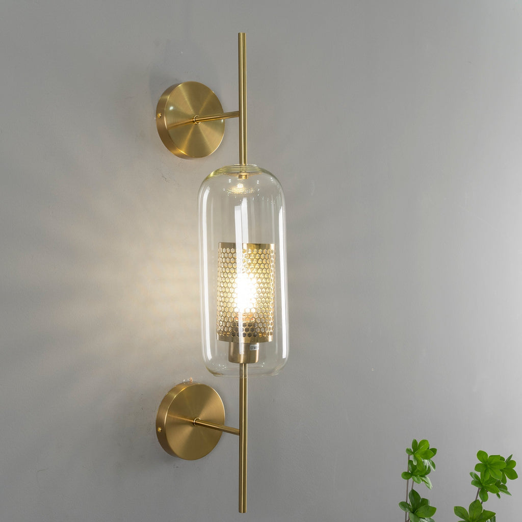 Luxe Glass Wall Light