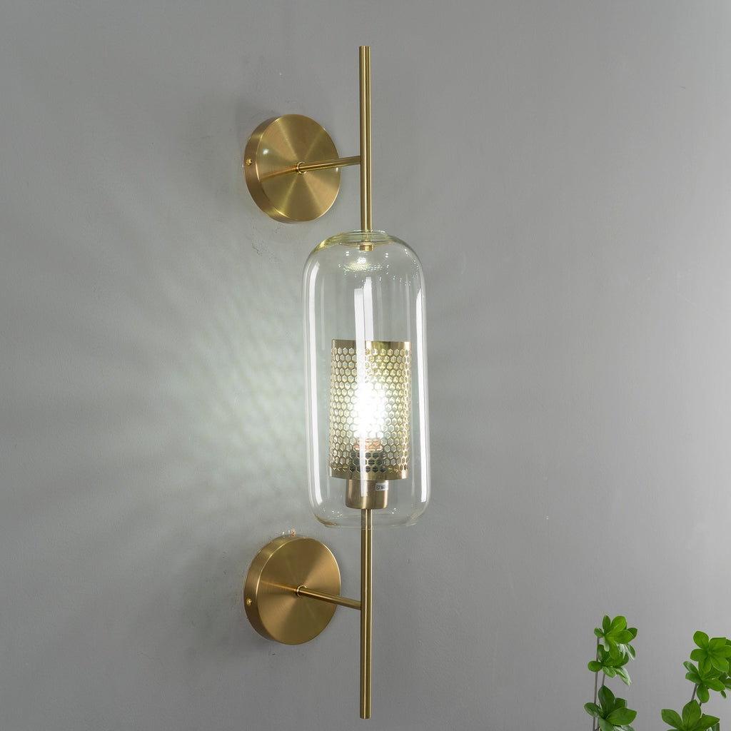 Luxe Glass Wall Light