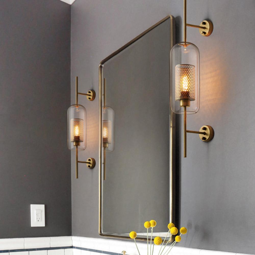 Luxe Glass Wall Light