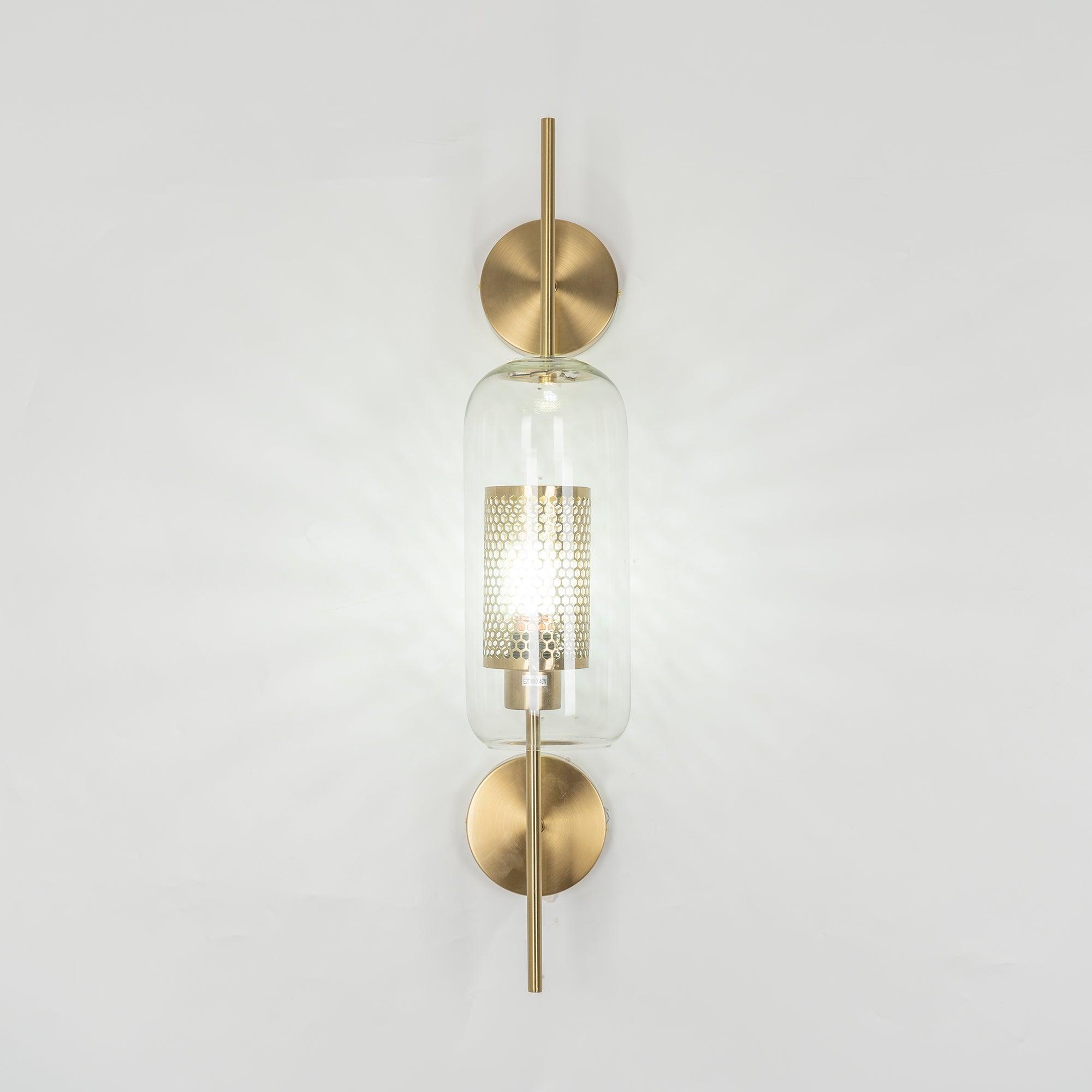Luxe Glass Wall Light