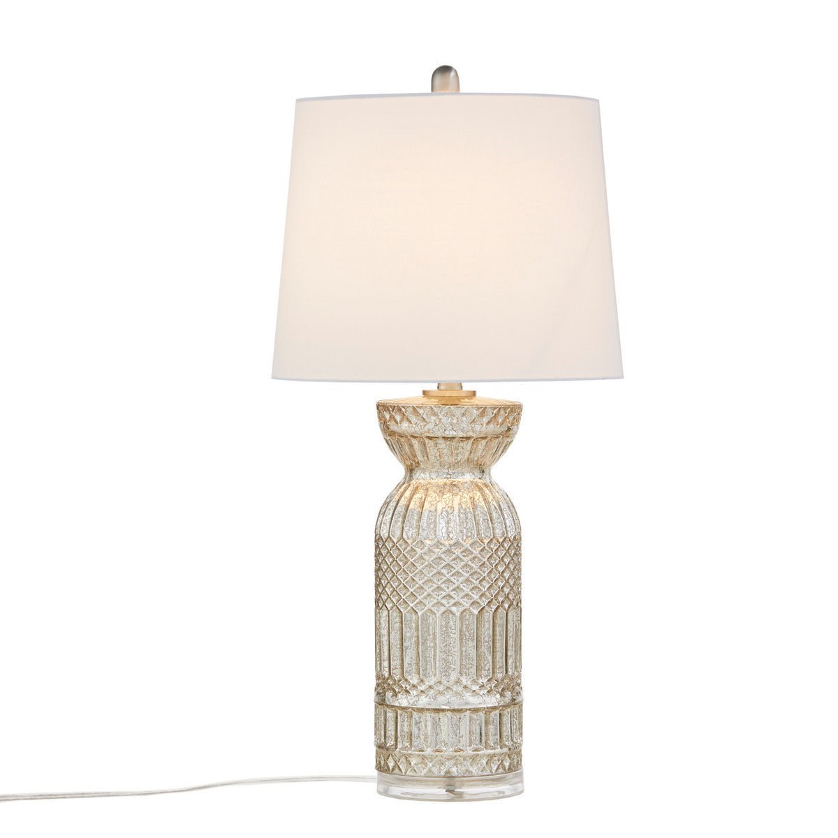 Luxuria Textured Glass Table Lamp