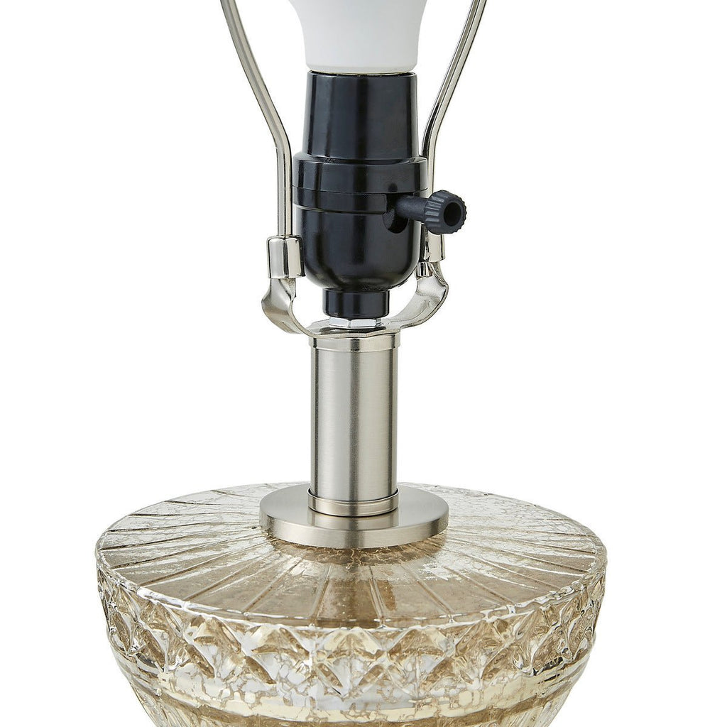 Luxuria Textured Glass Table Lamp