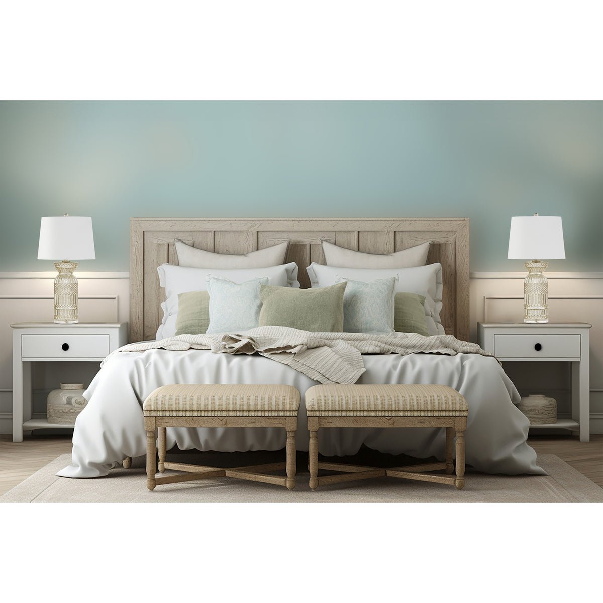 Luxuria Textured Glass Table Lamp