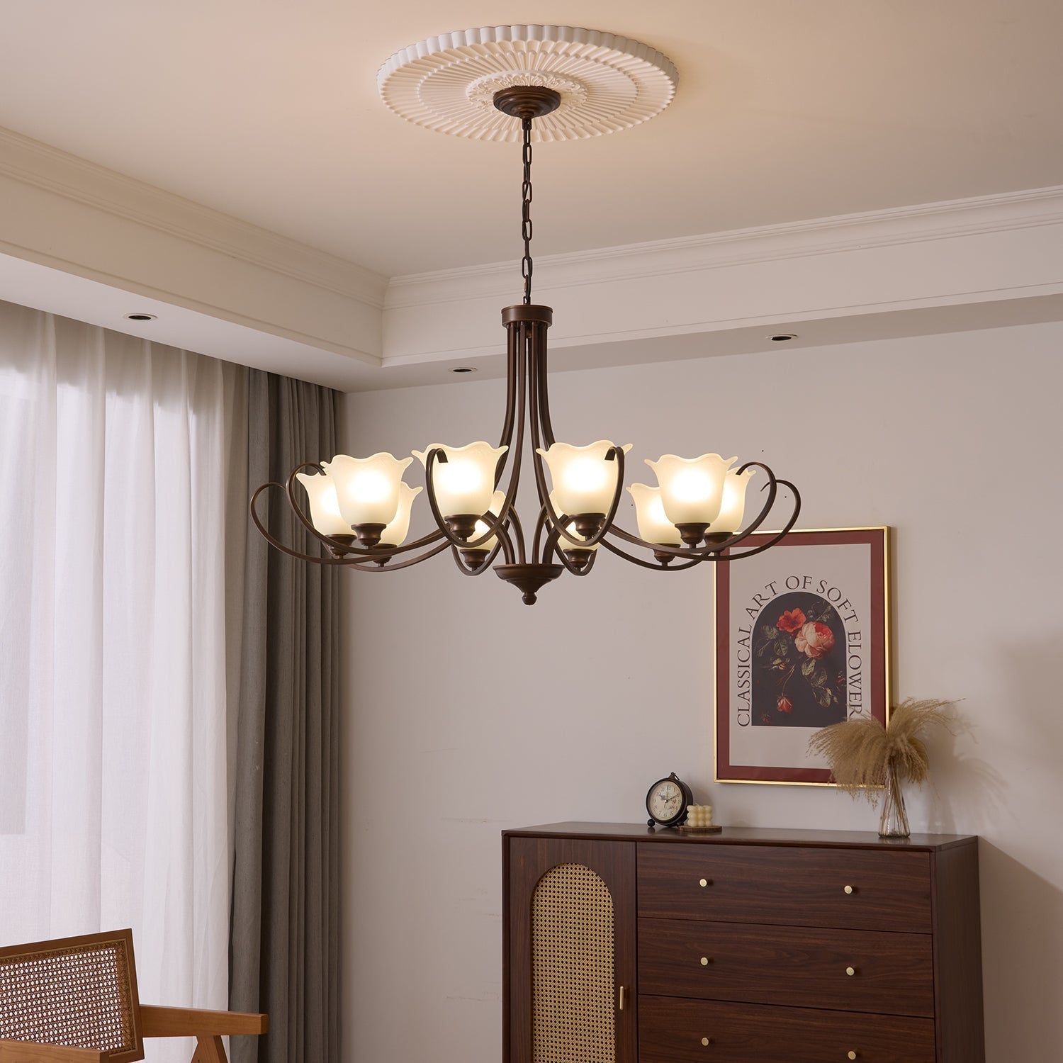 Marielle Blossom Chandelier - ZozHome