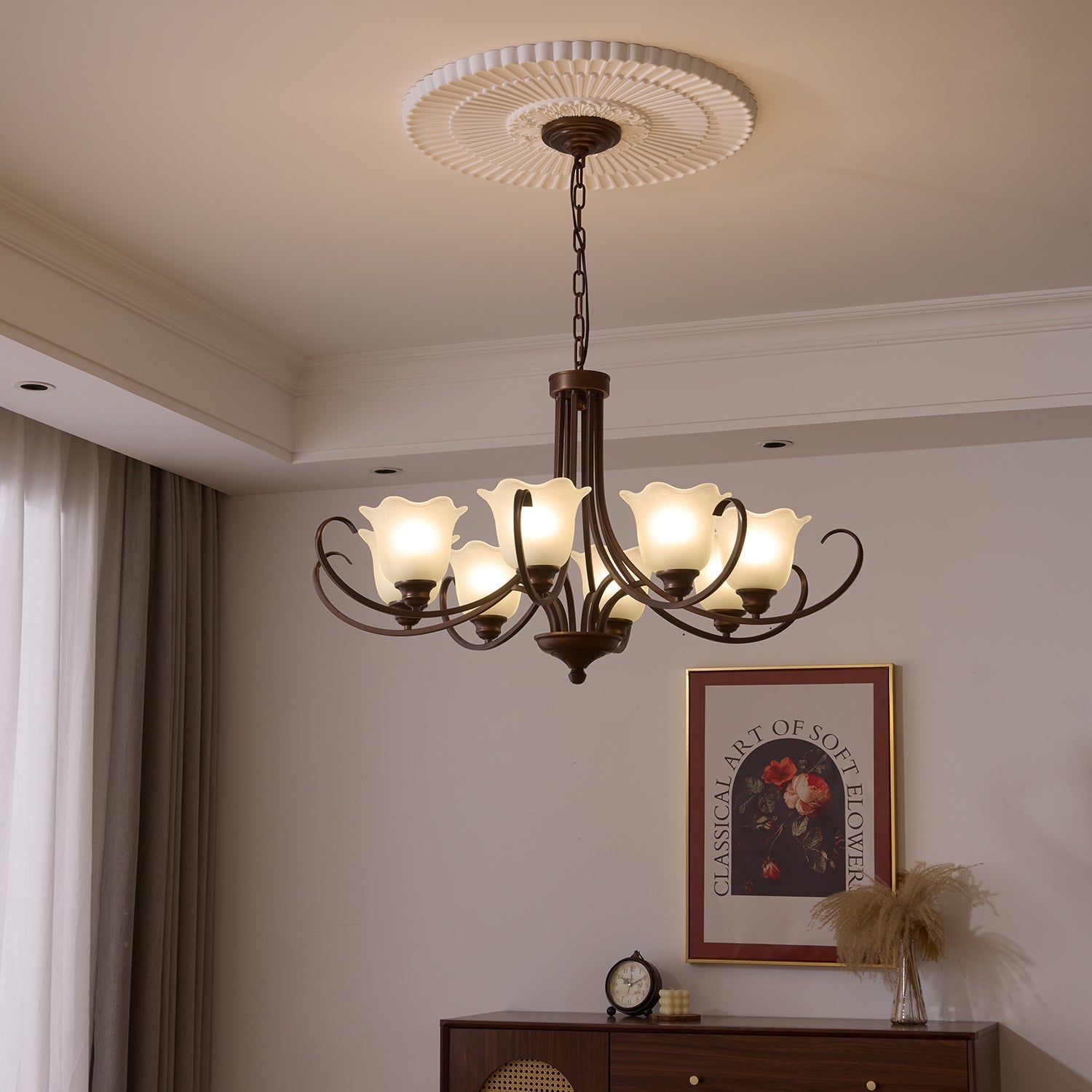 Marielle Blossom Chandelier - ZozHome