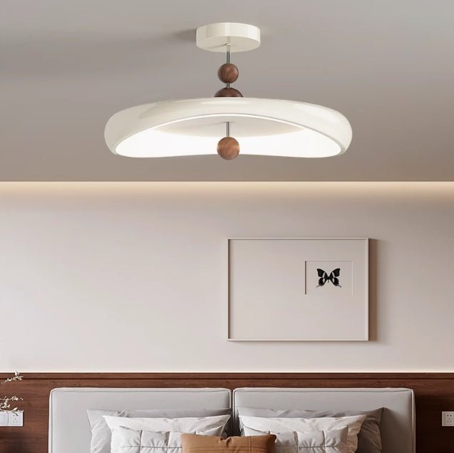 Milk Cap Ceiling Light