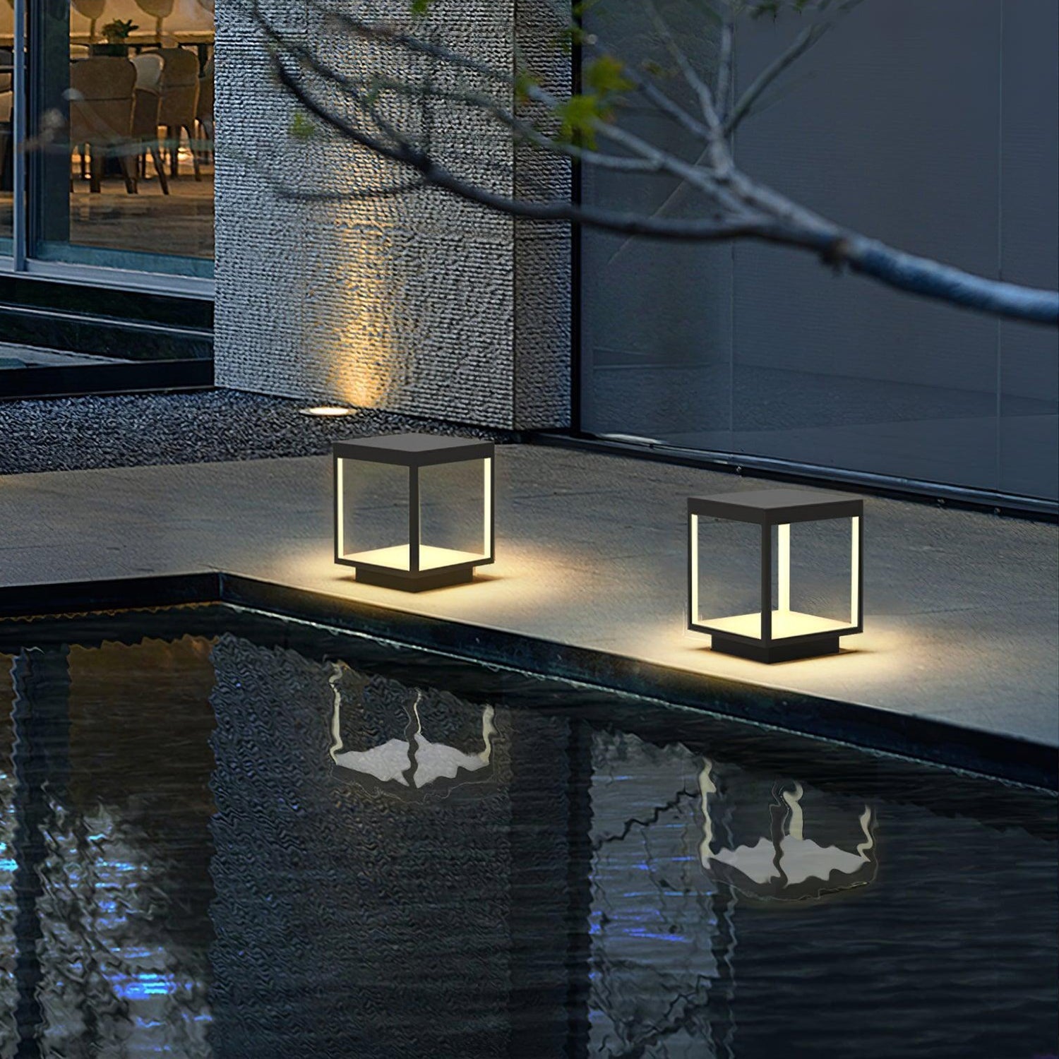 Modern Edge Outdoor Light - ZozHome