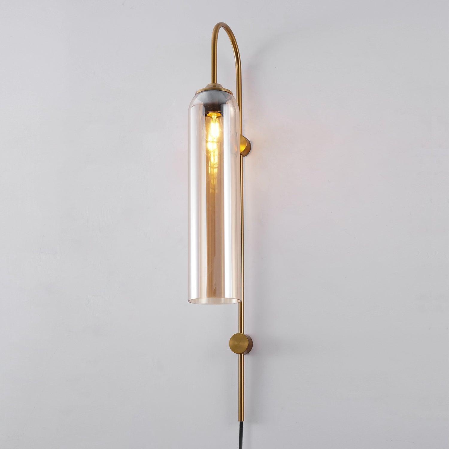 Modern Glass Plug - In Wall Lamp - ZozHome