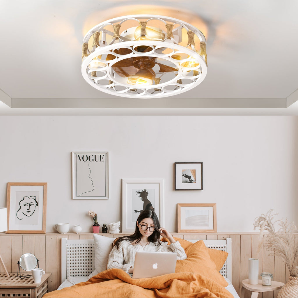 Modern Simple Ceiling Fan Light