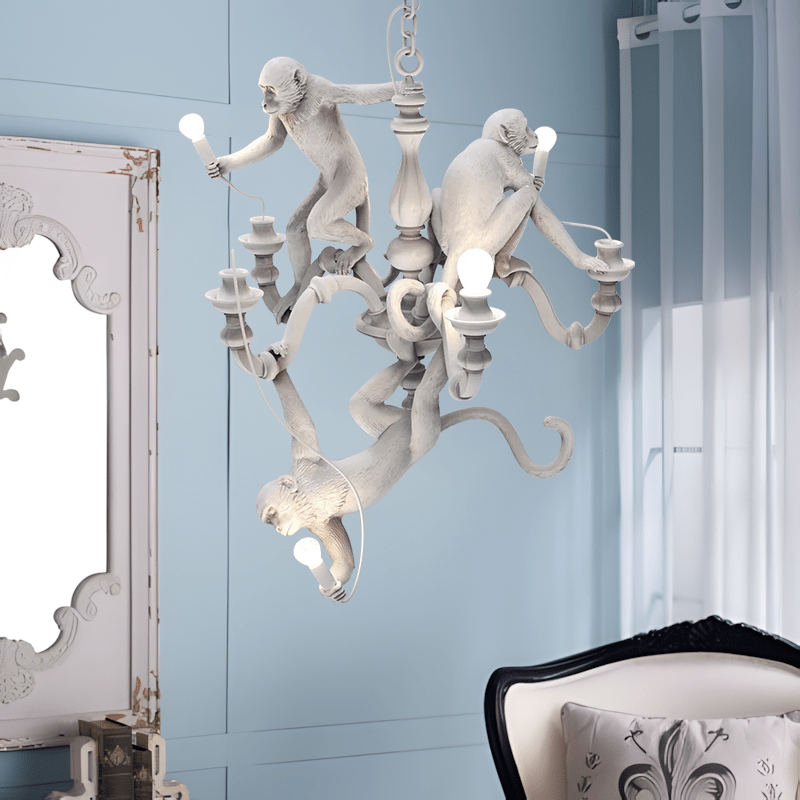 Monkey Chandelier