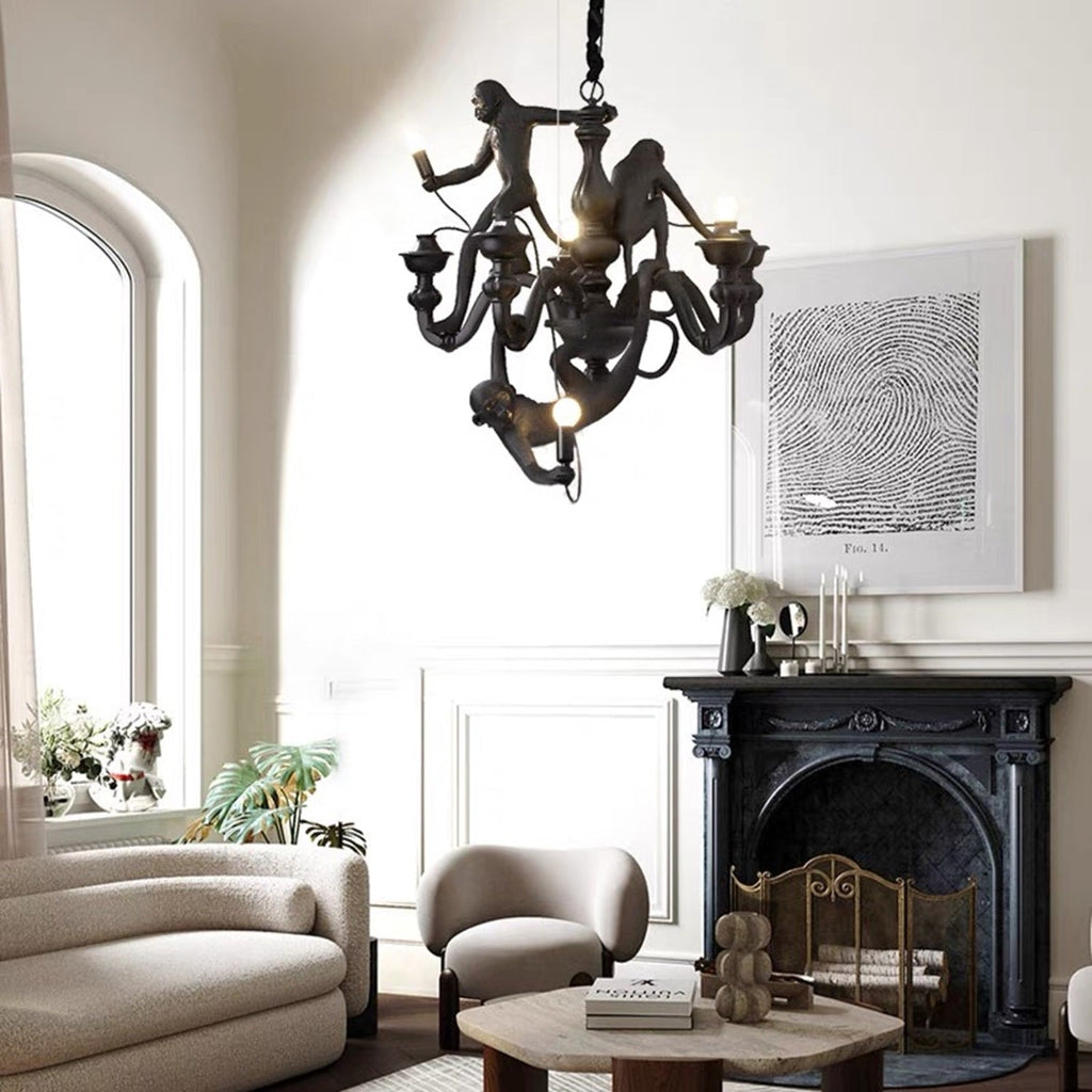 Monkey Chandelier
