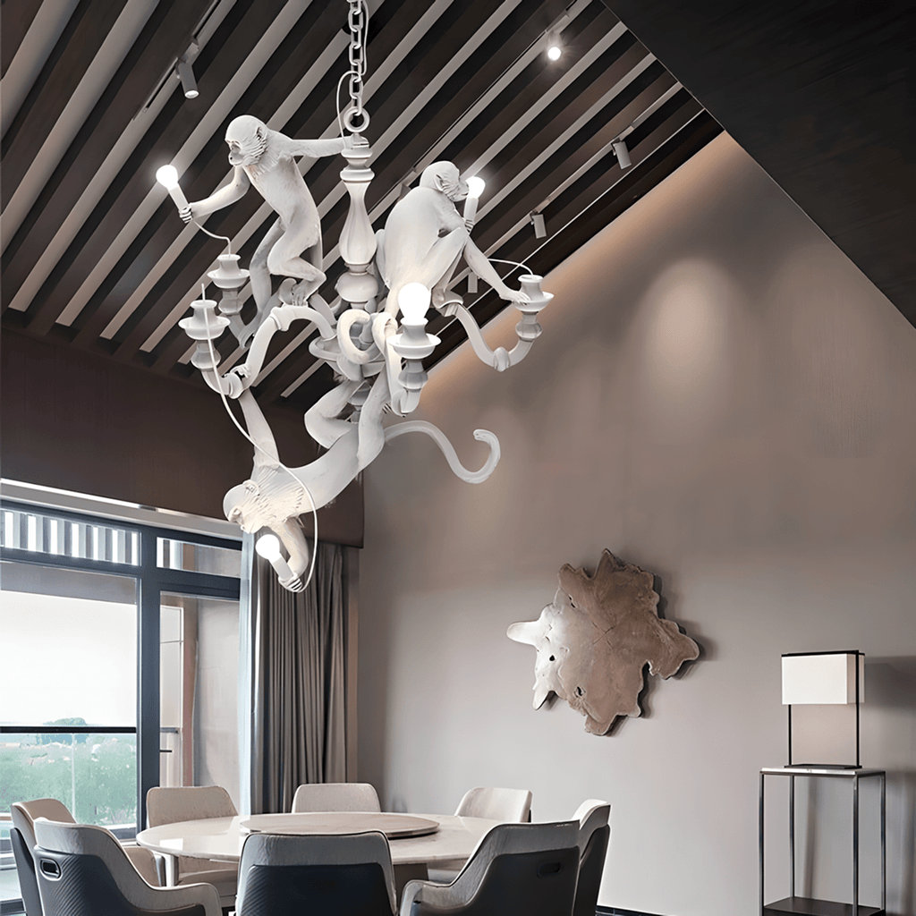 Monkey Chandelier