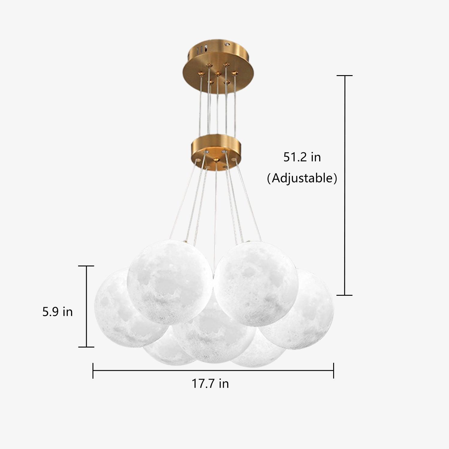 Moon Chandeliers - ZozHome