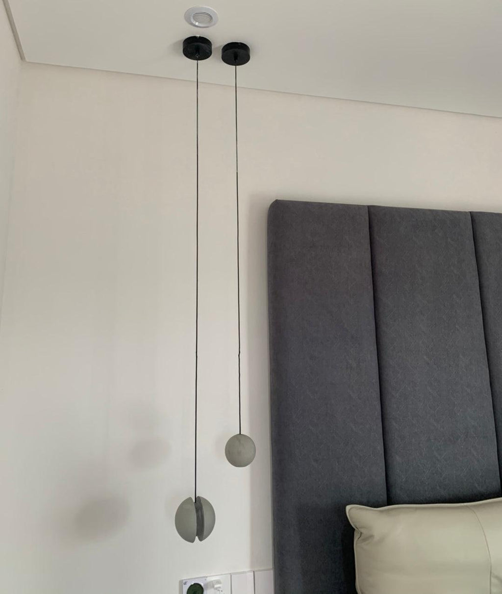 Moon Concrete Pendant Lamp