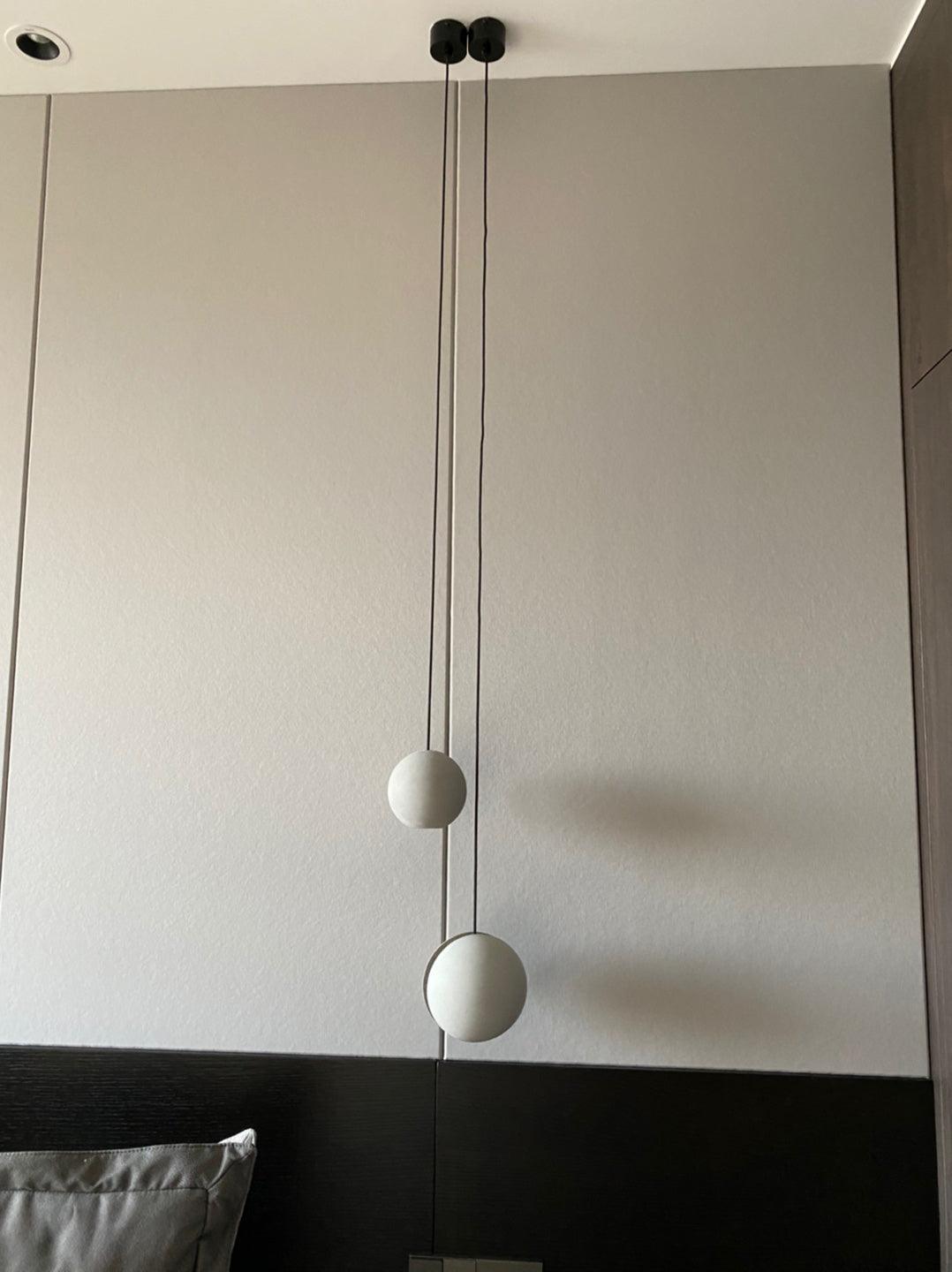 Moon Concrete Pendant Lamp