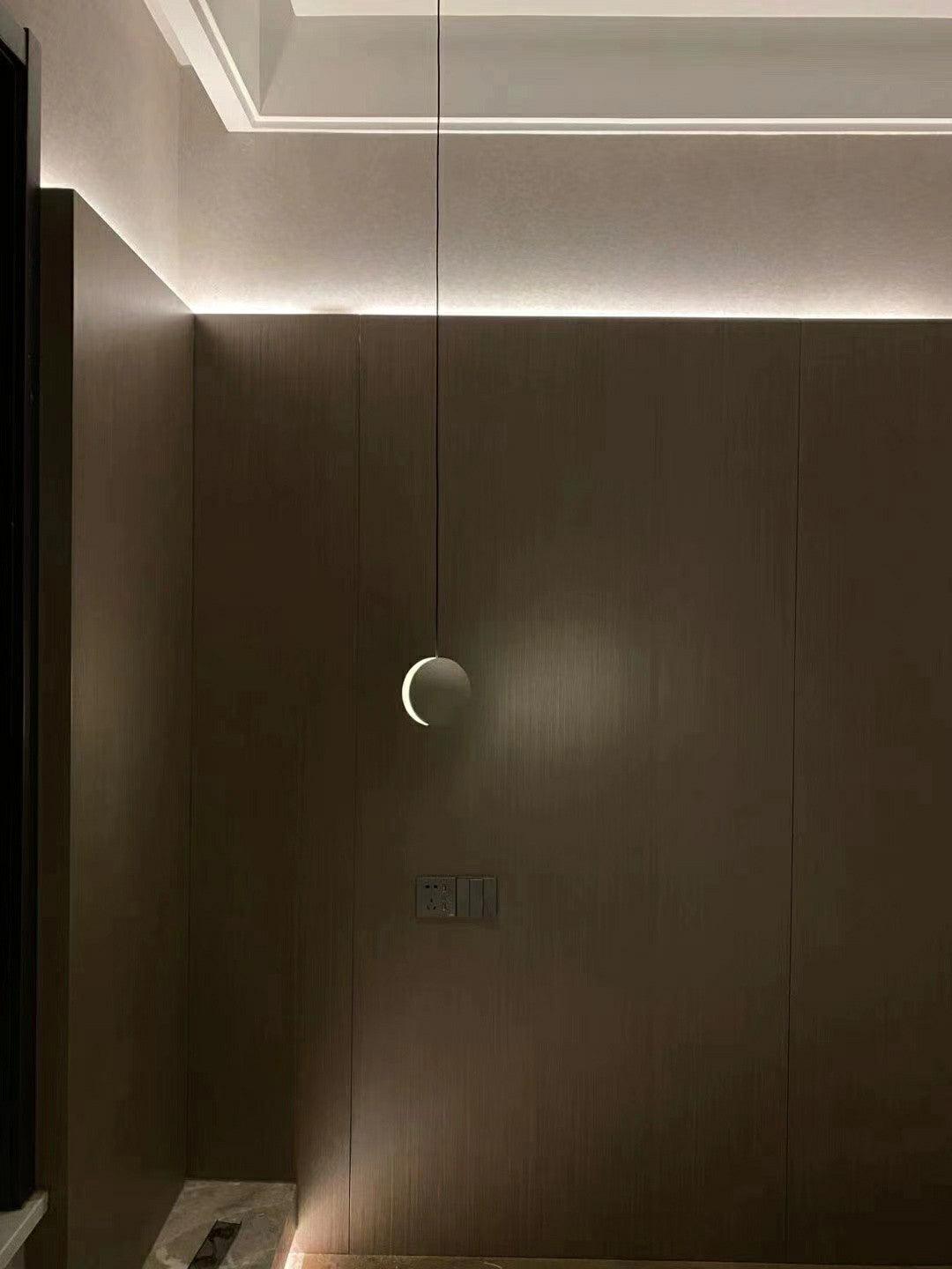 Moon Concrete Pendant Lamp