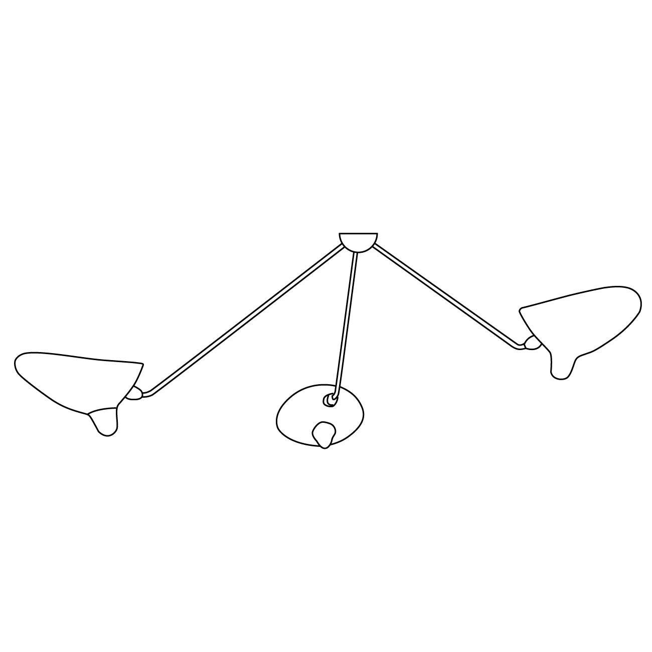 Multi-head Funnel Chandelier