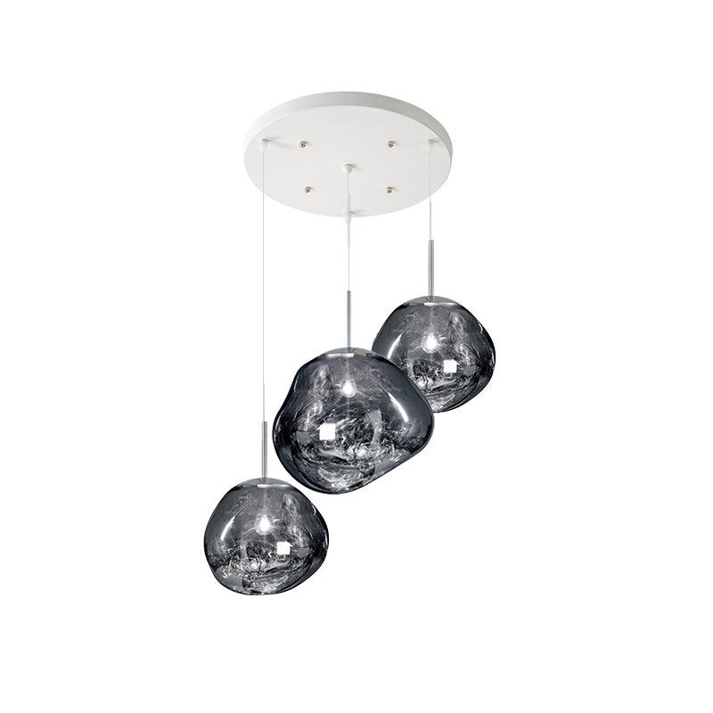 Multi Lava Round Chandelier - ZozHome