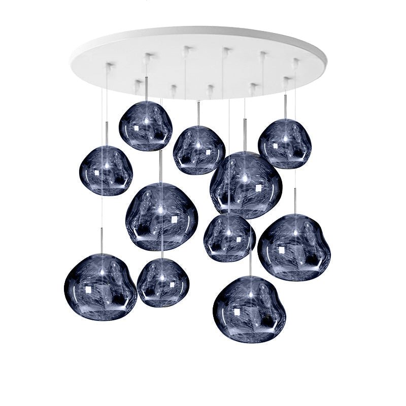 Multi Lava Round Chandelier - ZozHome