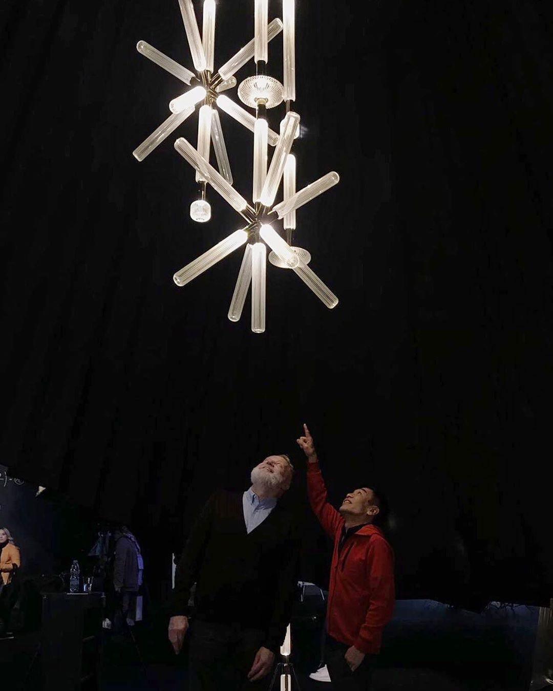 Multi-tube Glass Pendant Light