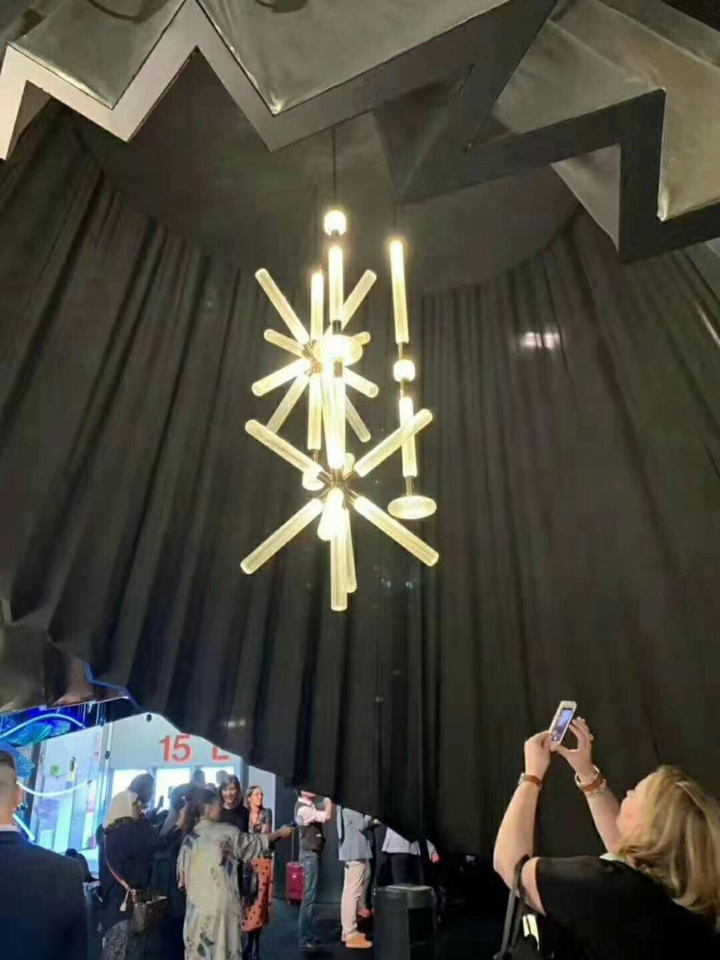 Multi-tube Glass Pendant Light