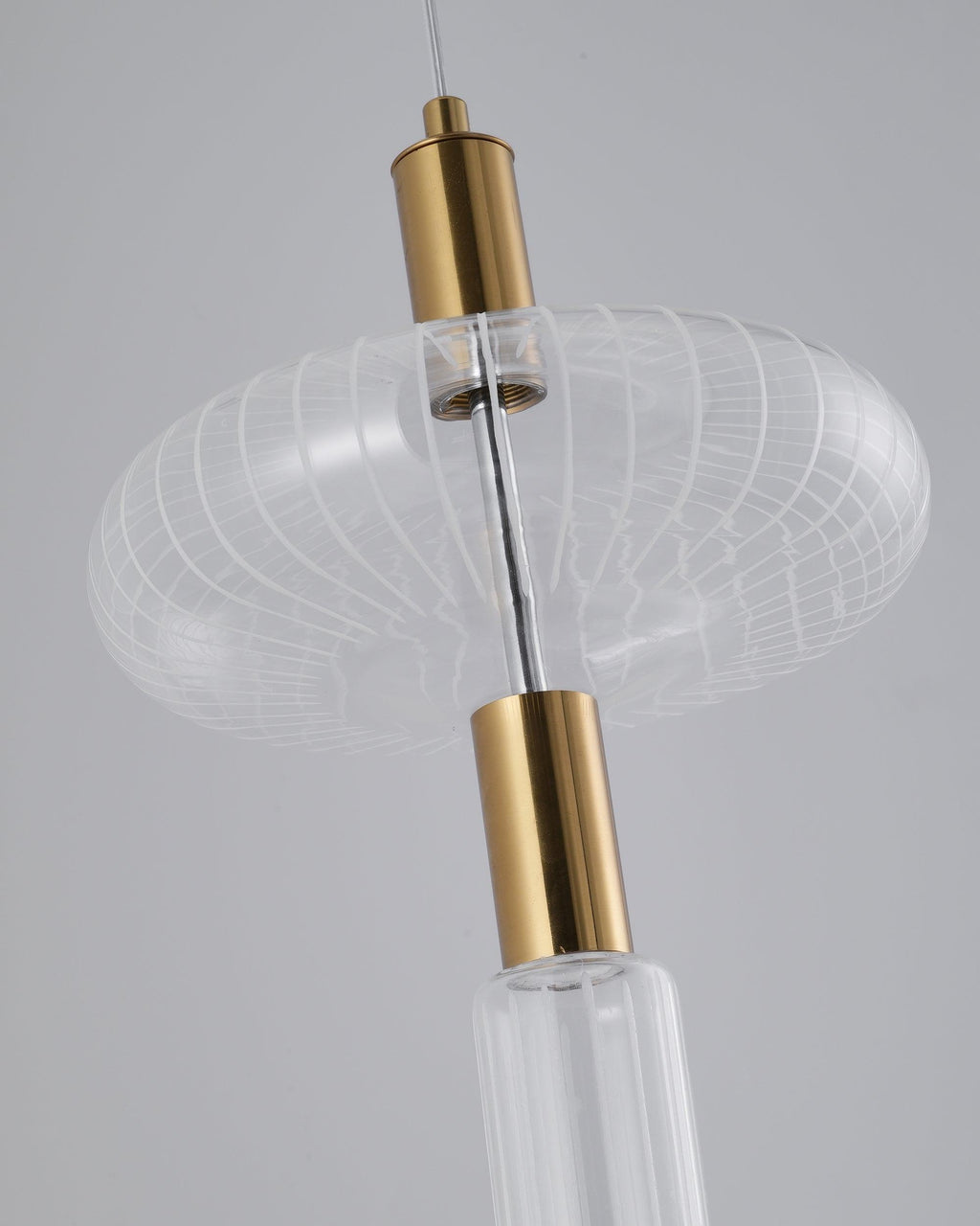 Multi-tube Glass Pendant Light