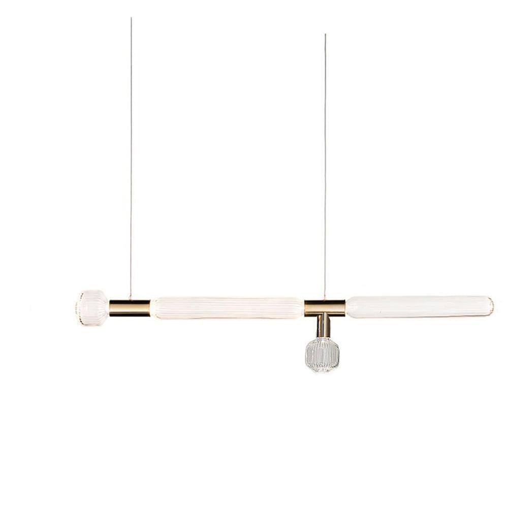 Multi-tube Glass Pendant Light