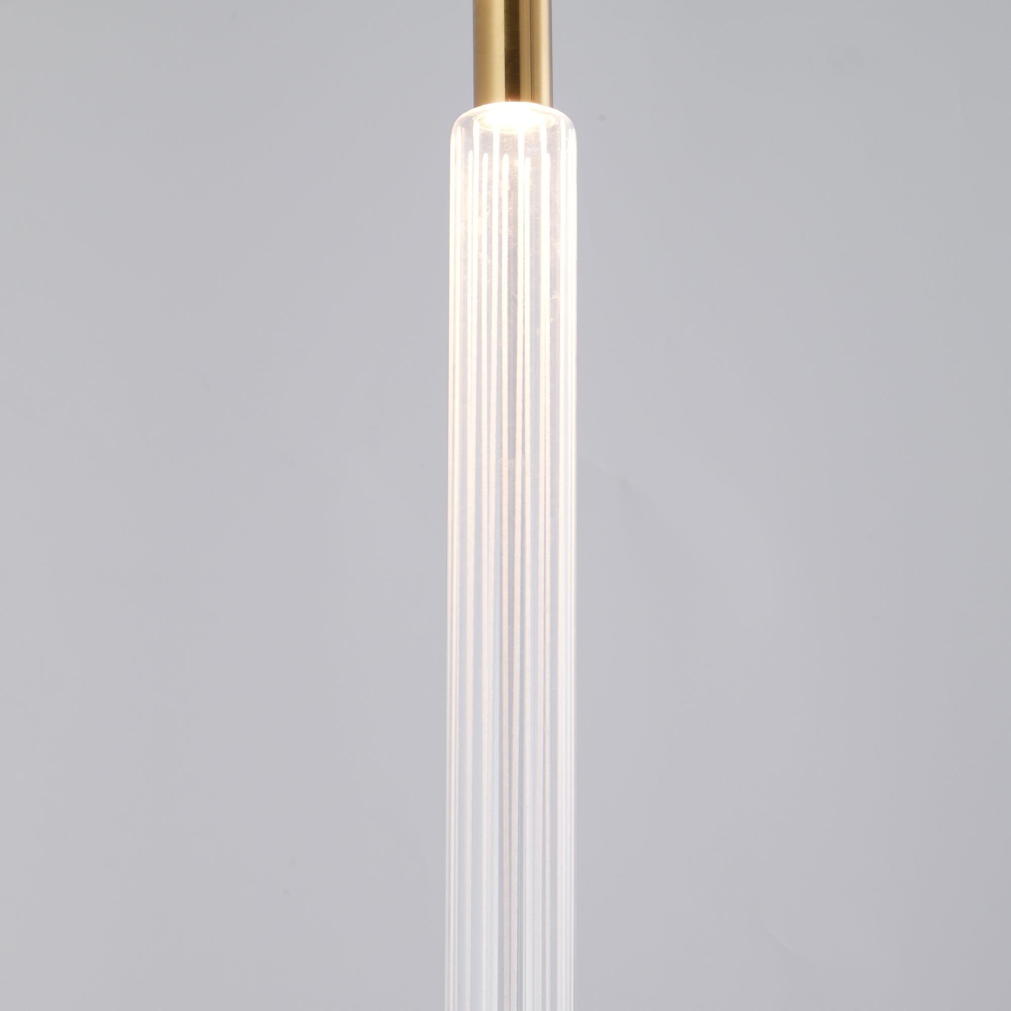 Multi-tube Glass Pendant Light