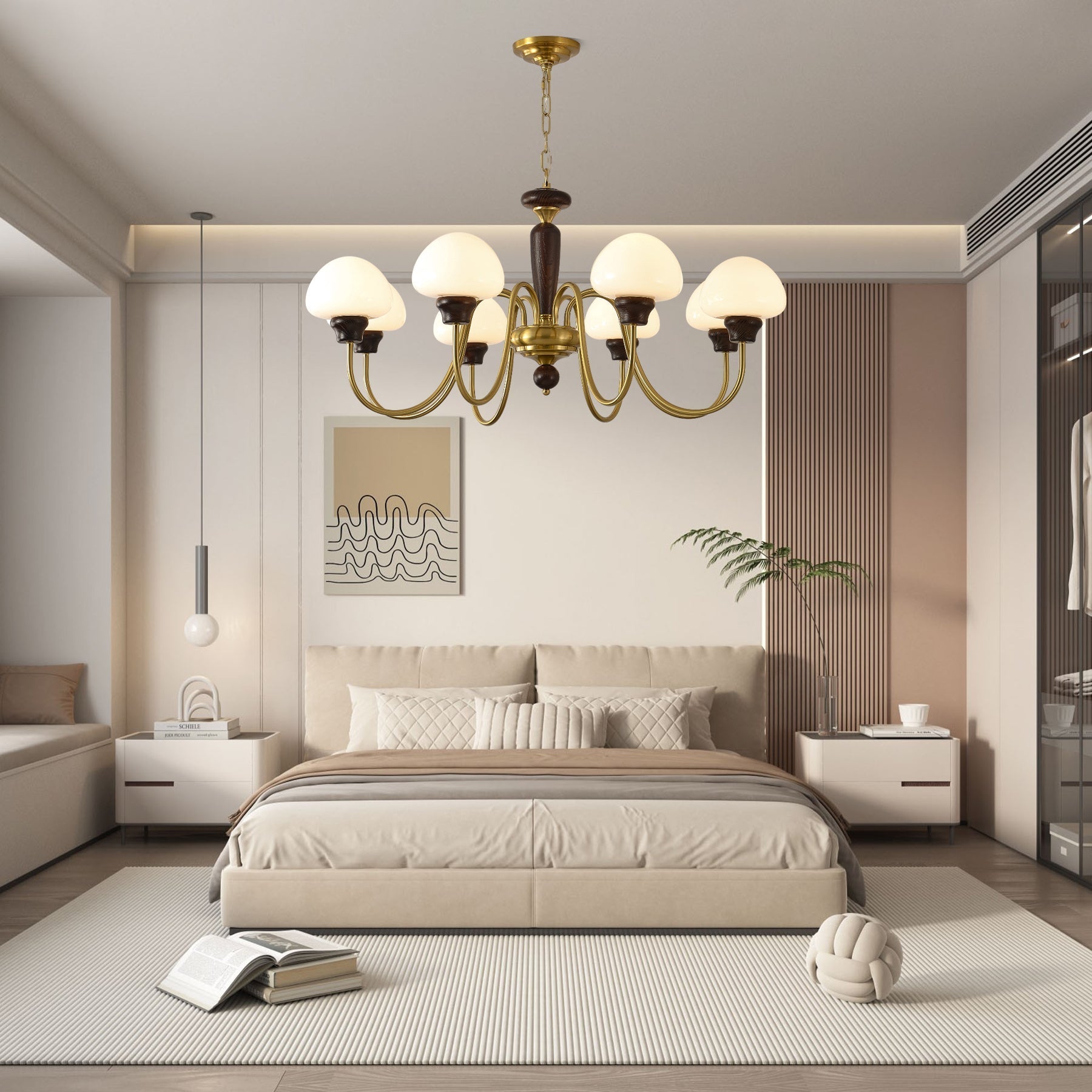 Mushroom Cap Chandelier - ZozHome