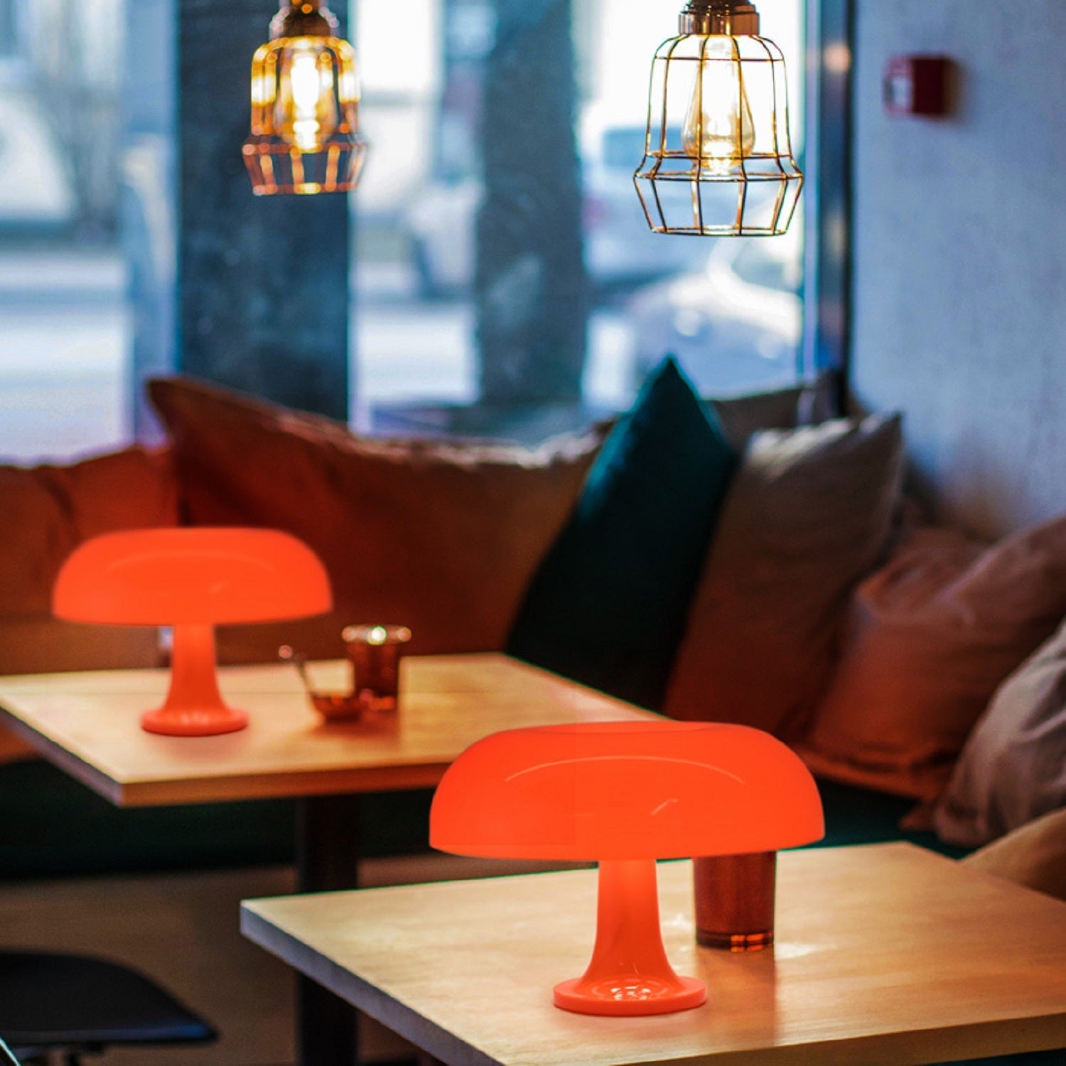 Mushroom Table Lamp Rechargeable