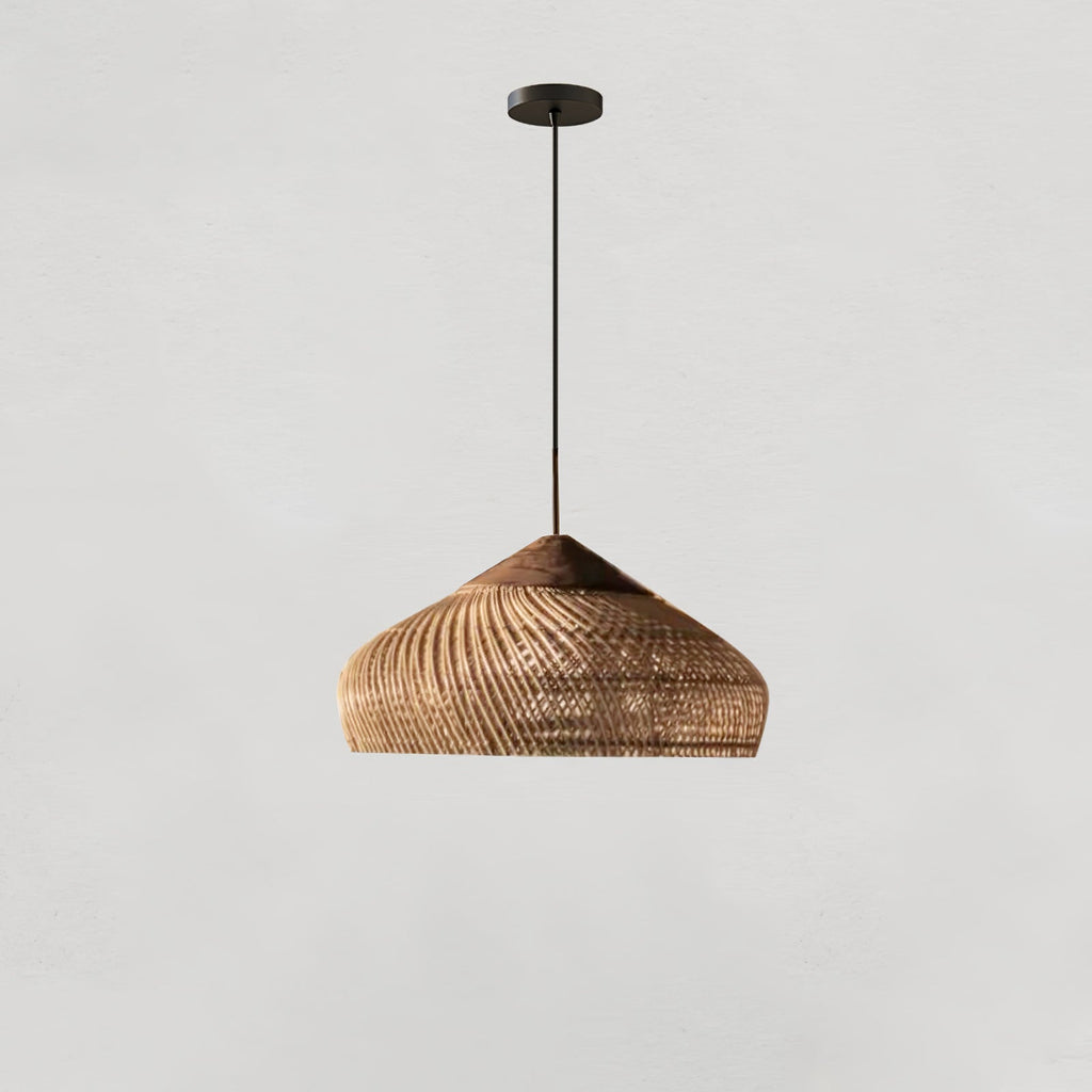 Natura Braided Rattan Pendant Lamp
