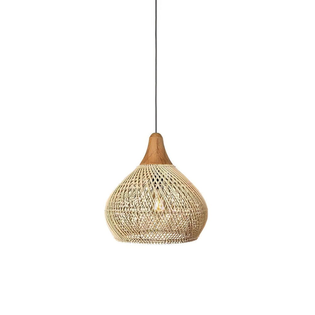 Natura Braided Rattan Pendant Lamp