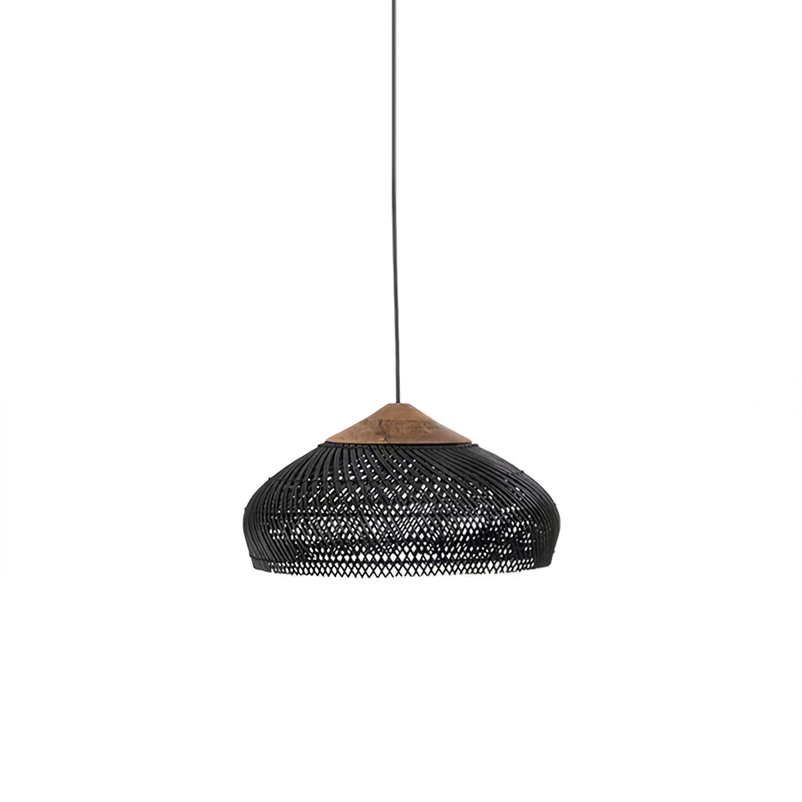 Natura Braided Rattan Pendant Lamp