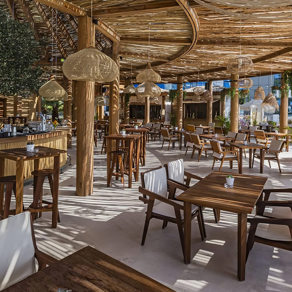 Natura Braided Rattan Pendant Lamp