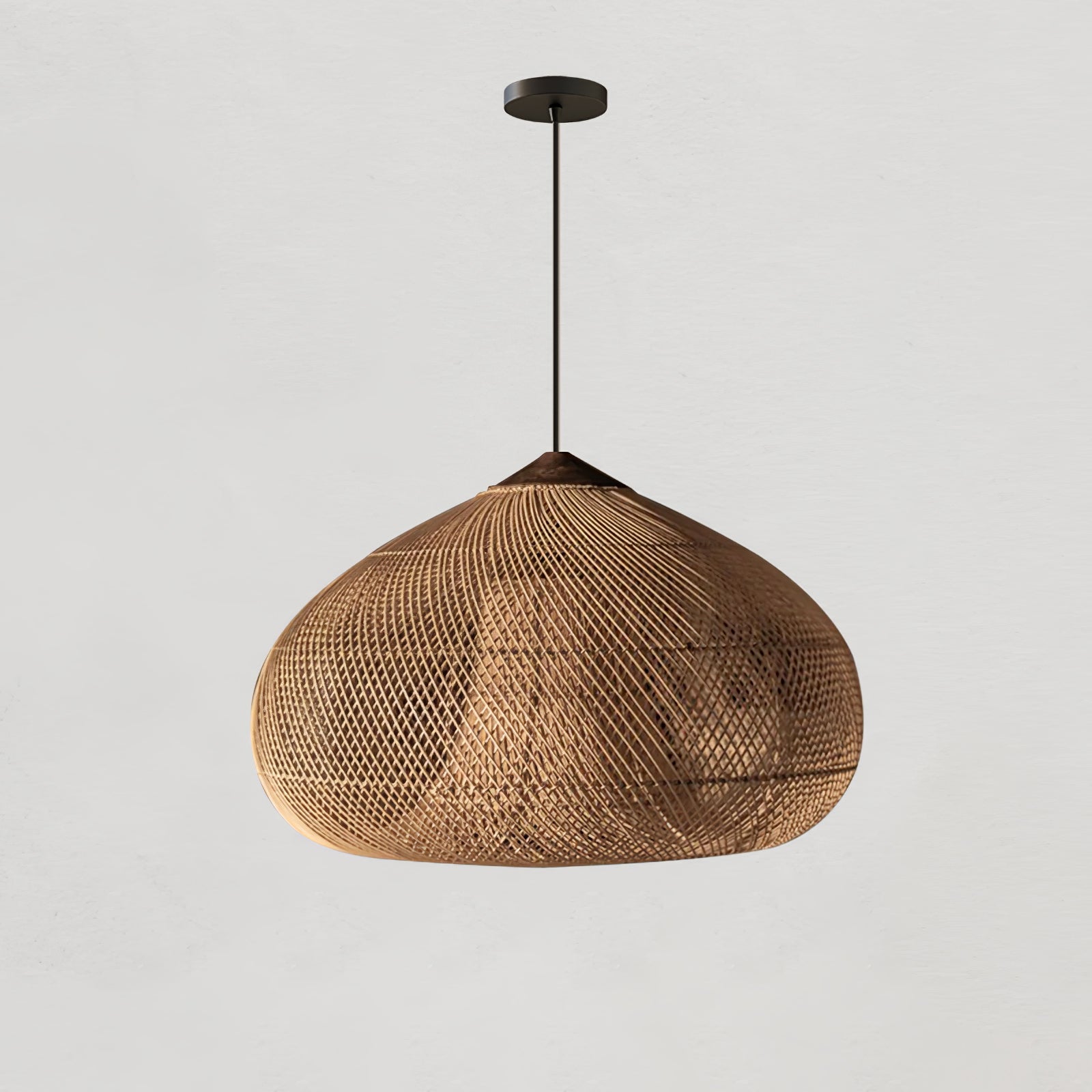 Natura Braided Rattan Pendant Lamp