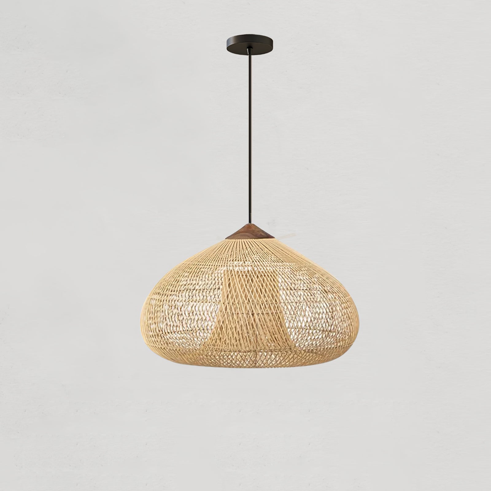 Natura Braided Rattan Pendant Lamp