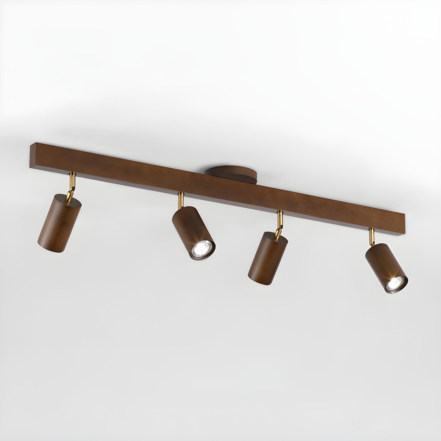 Natural Wood Beam Spotlight Light - ZozHome