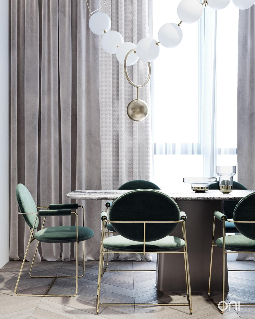 Necklace Pendant Lamp